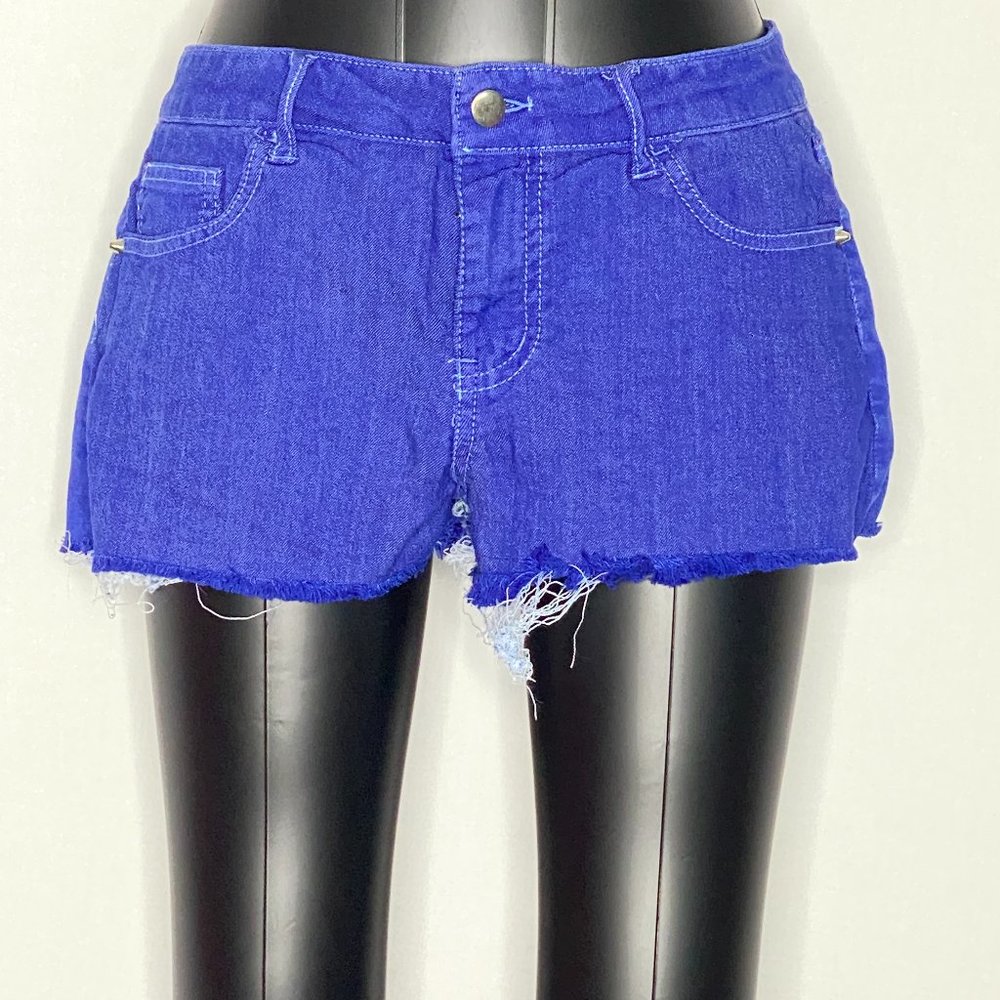Forever 21 Short Purple-Blue With Belt Loops 29